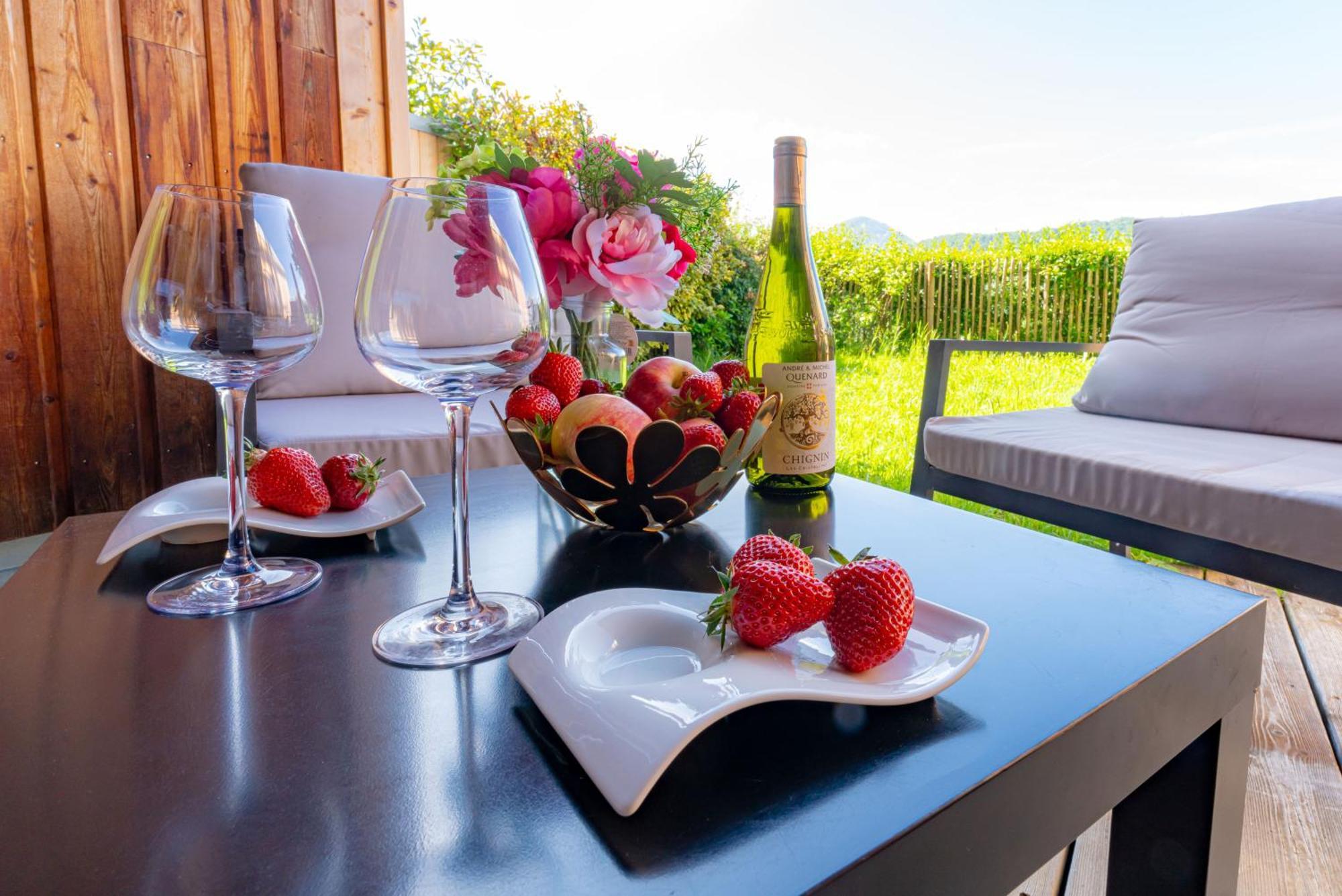 Апартаменты Vue Sur Les Montagnes-Wifi-Terrasse Saint-Jean-d'Arvey Экстерьер фото